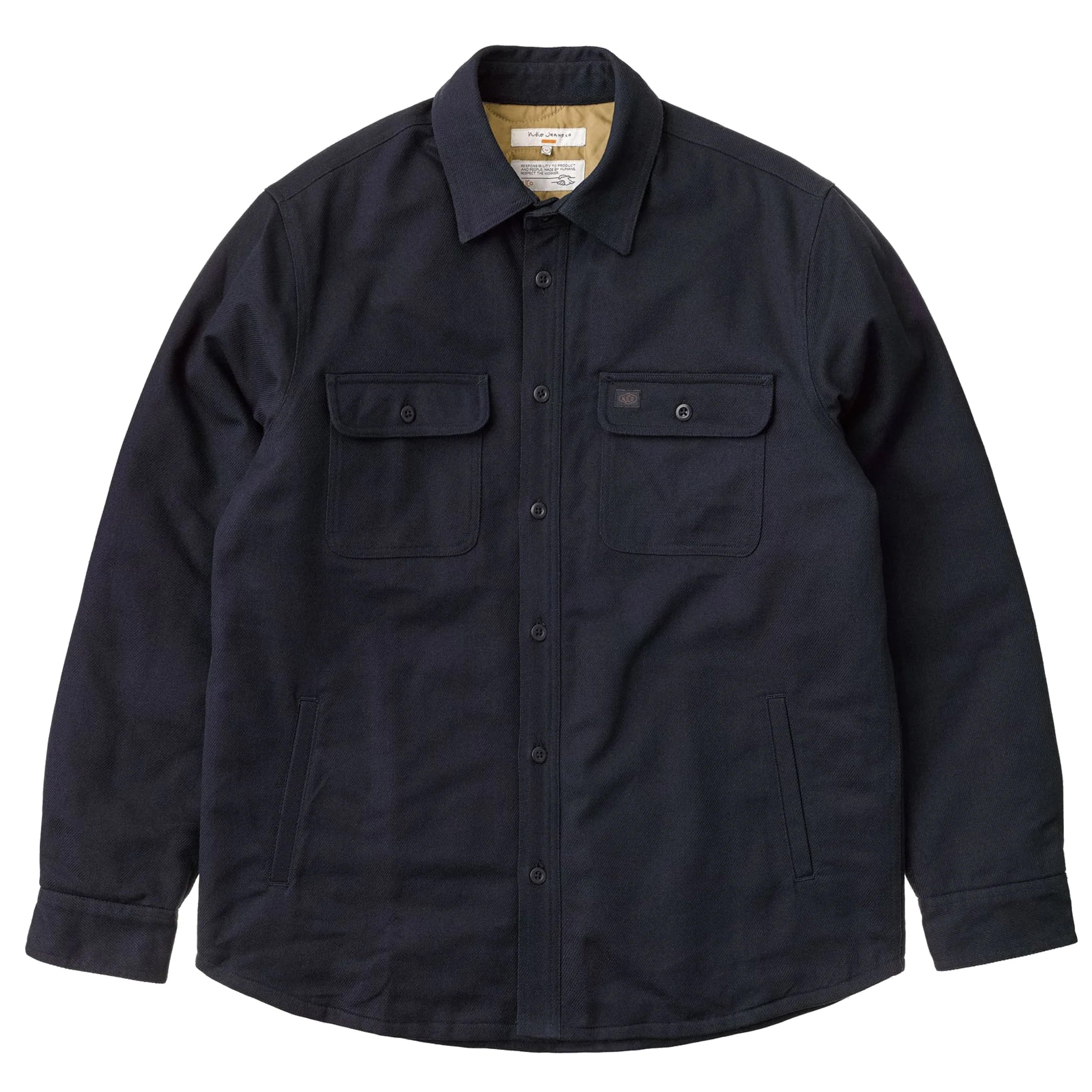 Glenn Padded Outdoor Shirt - Navy