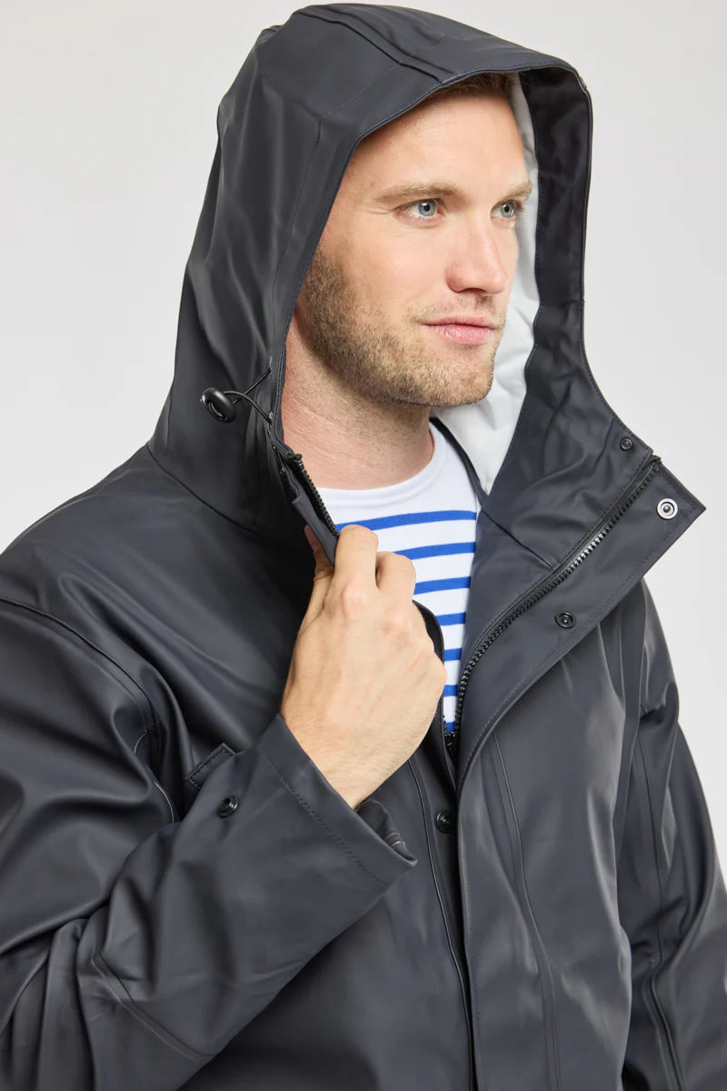 Rain Jacket - Navy Slate