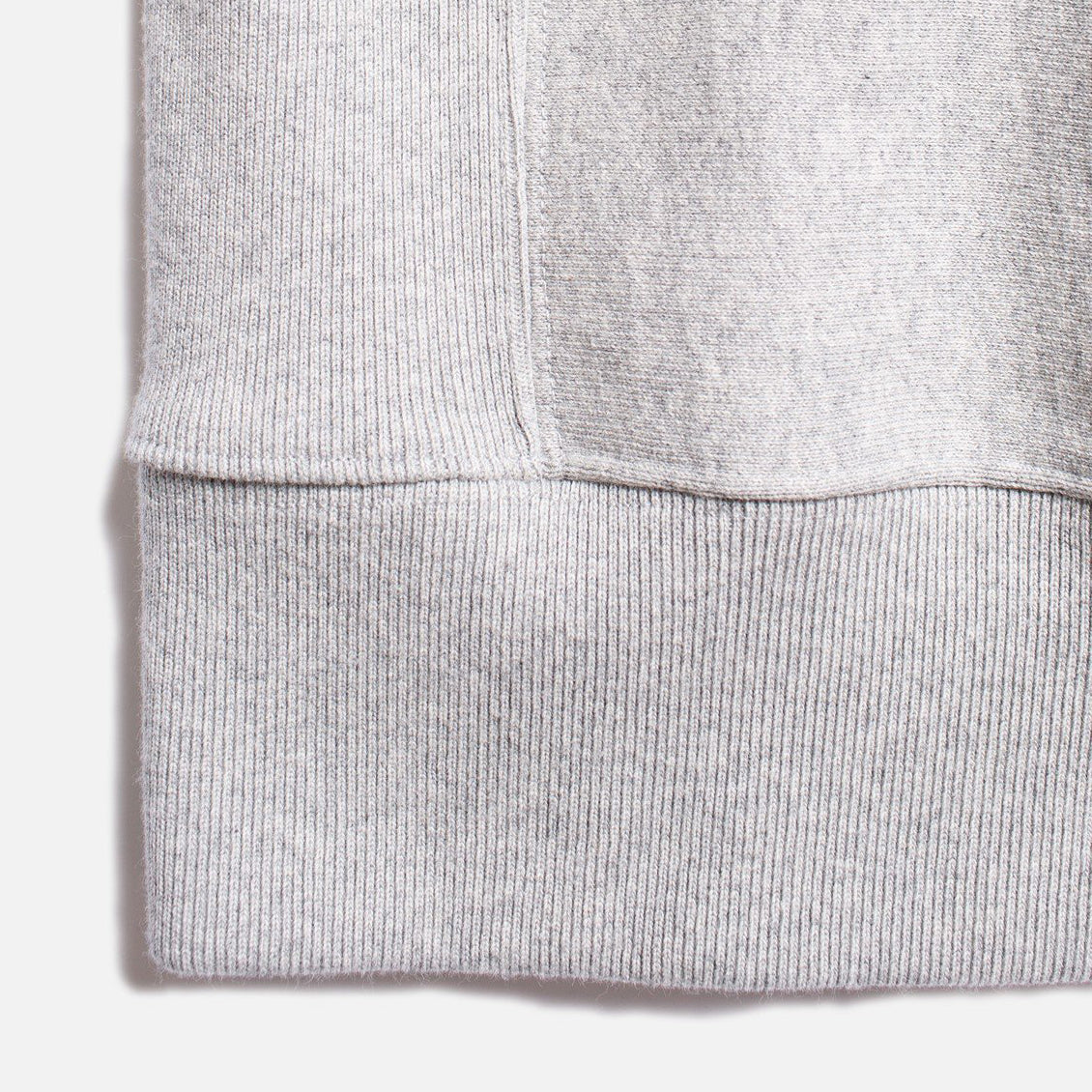 Hasse Sweater Crew Neck - Grey Melange