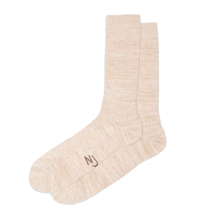 Rasmusson Rib Sock - Ecru