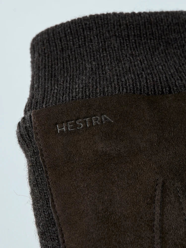 Geoffrey Suede Gloves - Espresso