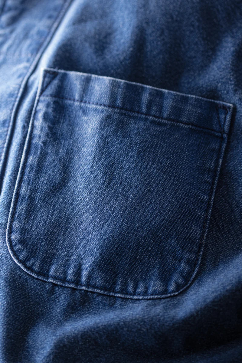 Artisan Workwear Chore Jacket - Indigo Blue