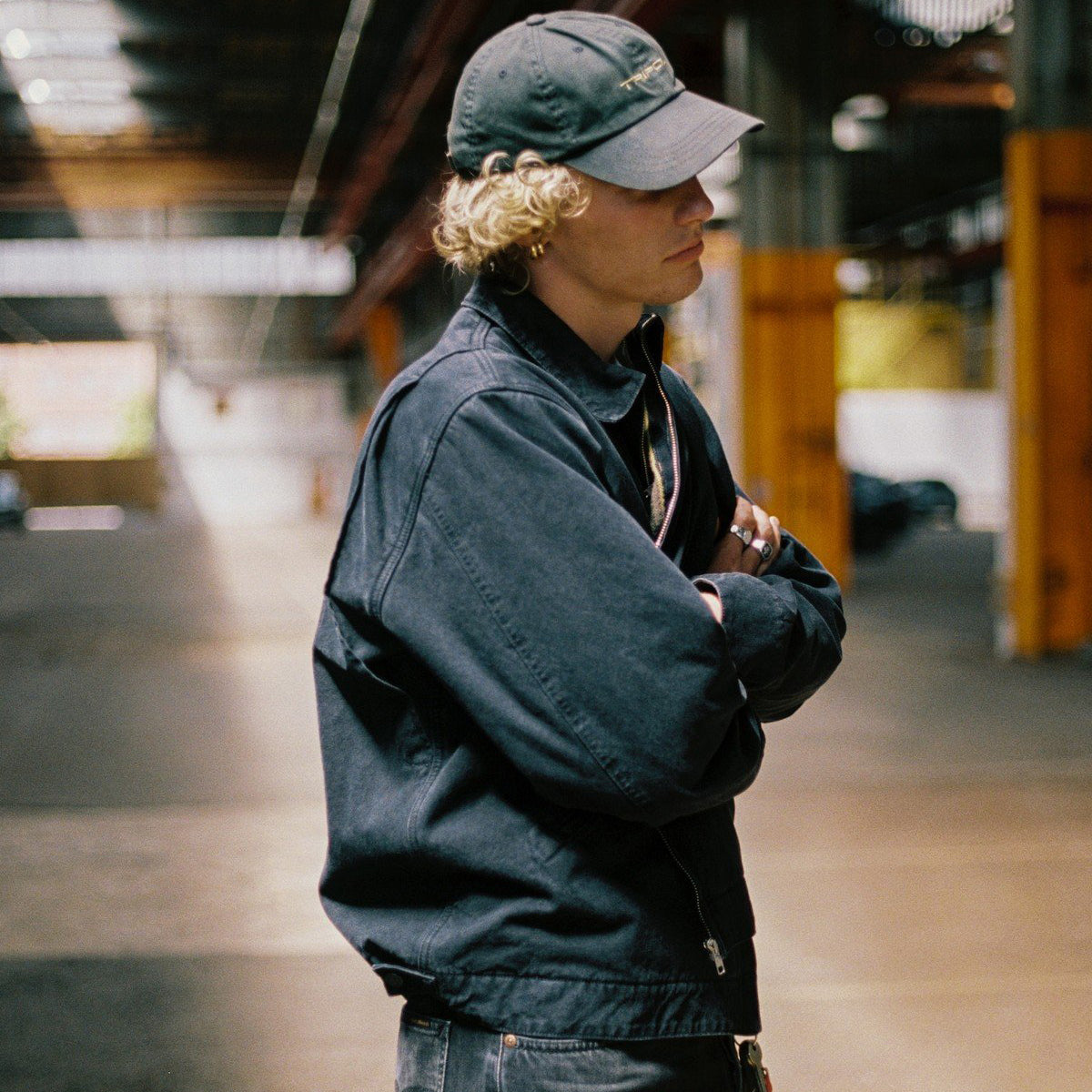 Blake Zip Jacket - Black Canvas