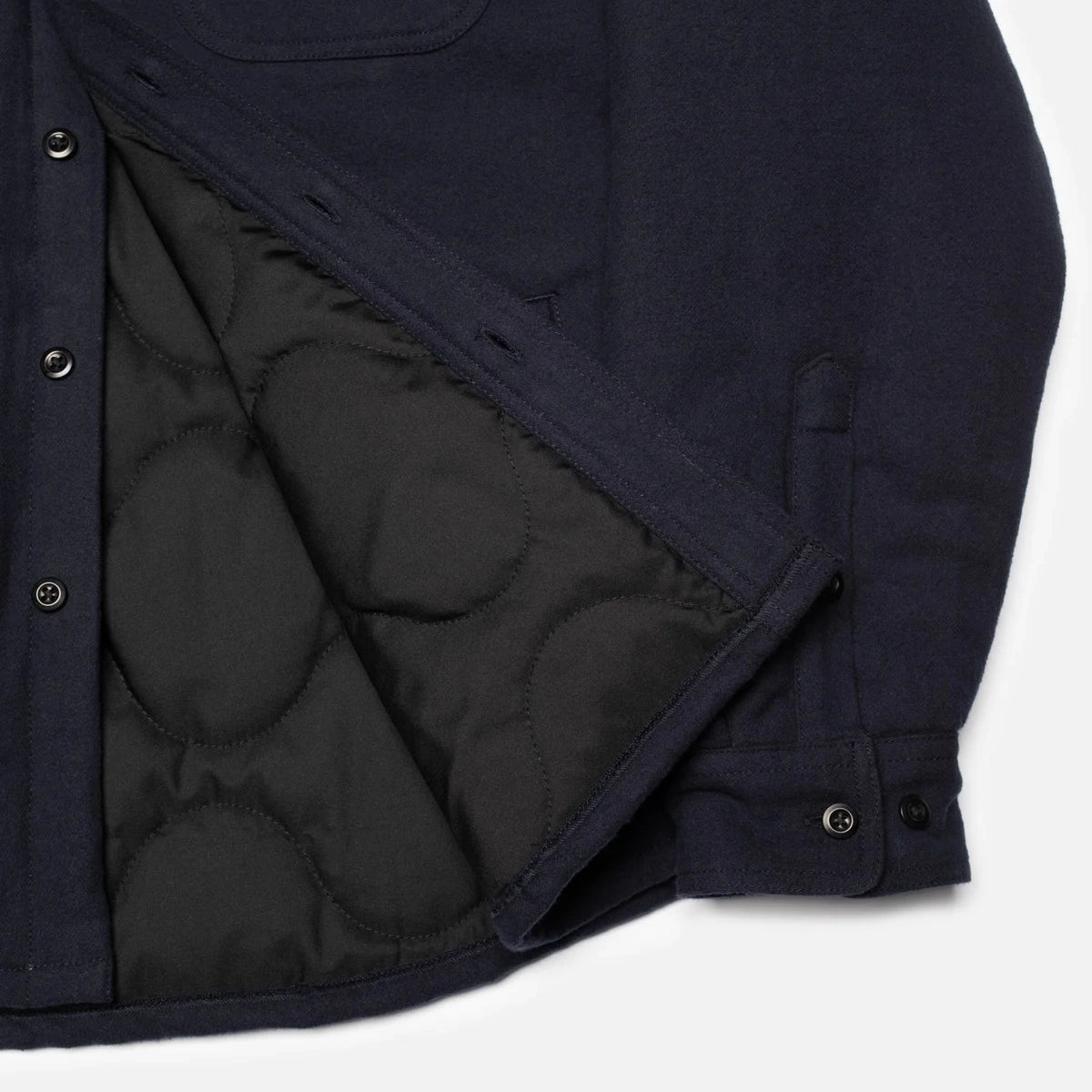 Glenn Padded Shirt - Flannel Blueberry