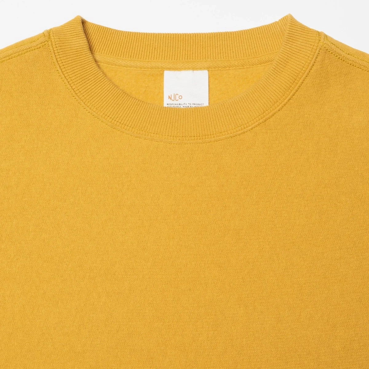 Hasse Sweater Crew Neck Sweatshirt - Old Yellow