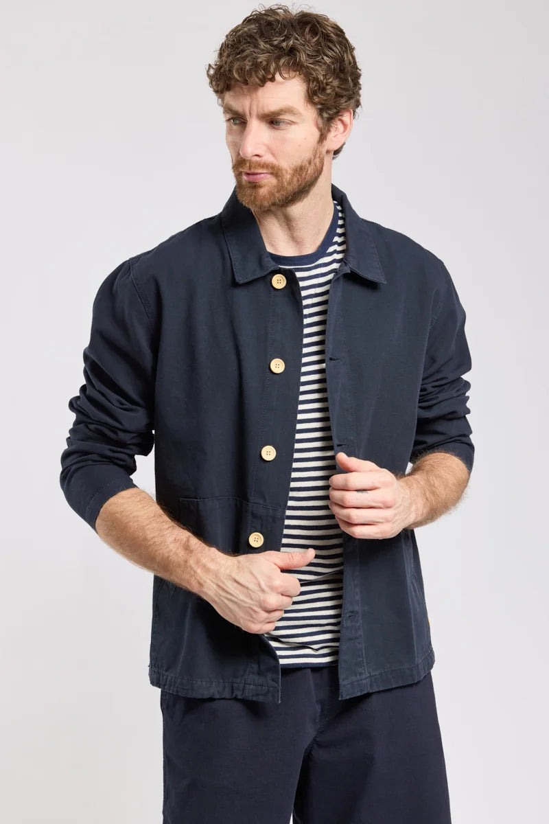 Fishermans Jacket - Navy