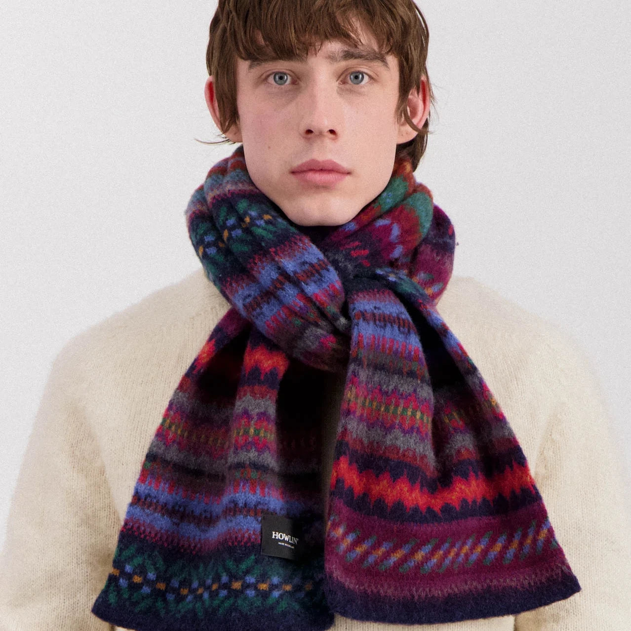 A New Space Scarf - Navy Mix
