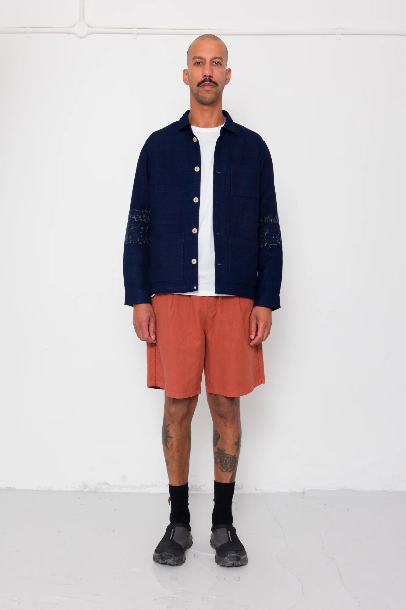 Assembly Jacket - Indigo Texture