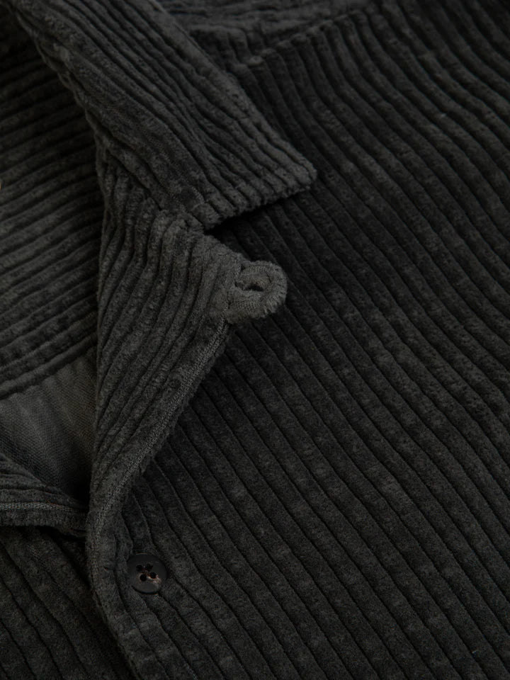 Tain Overshirt - Charcoal Jumbo Cord