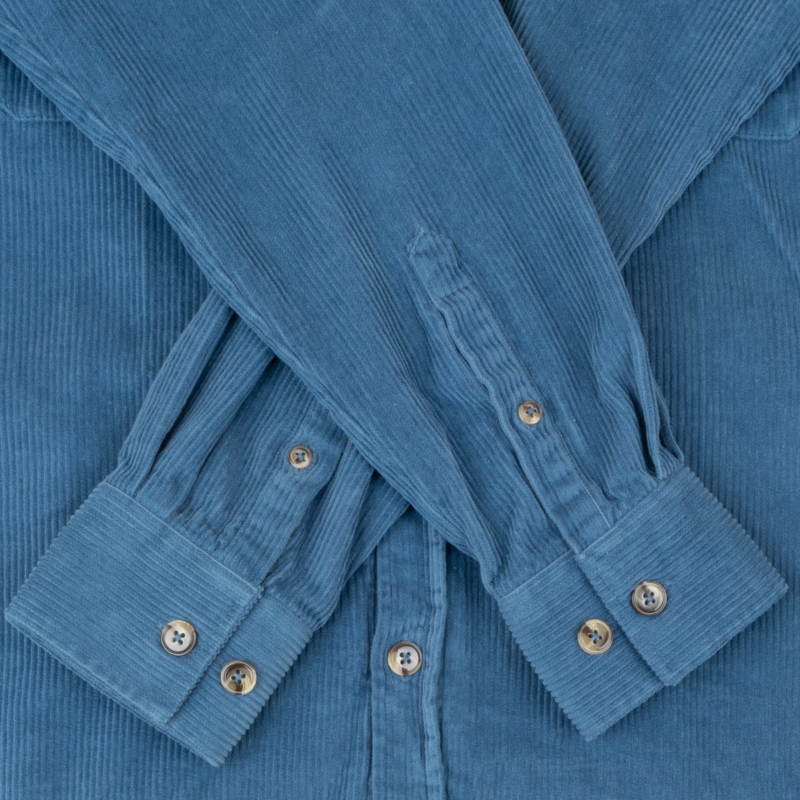 Heritage Cord Overshirt - Winter Blue