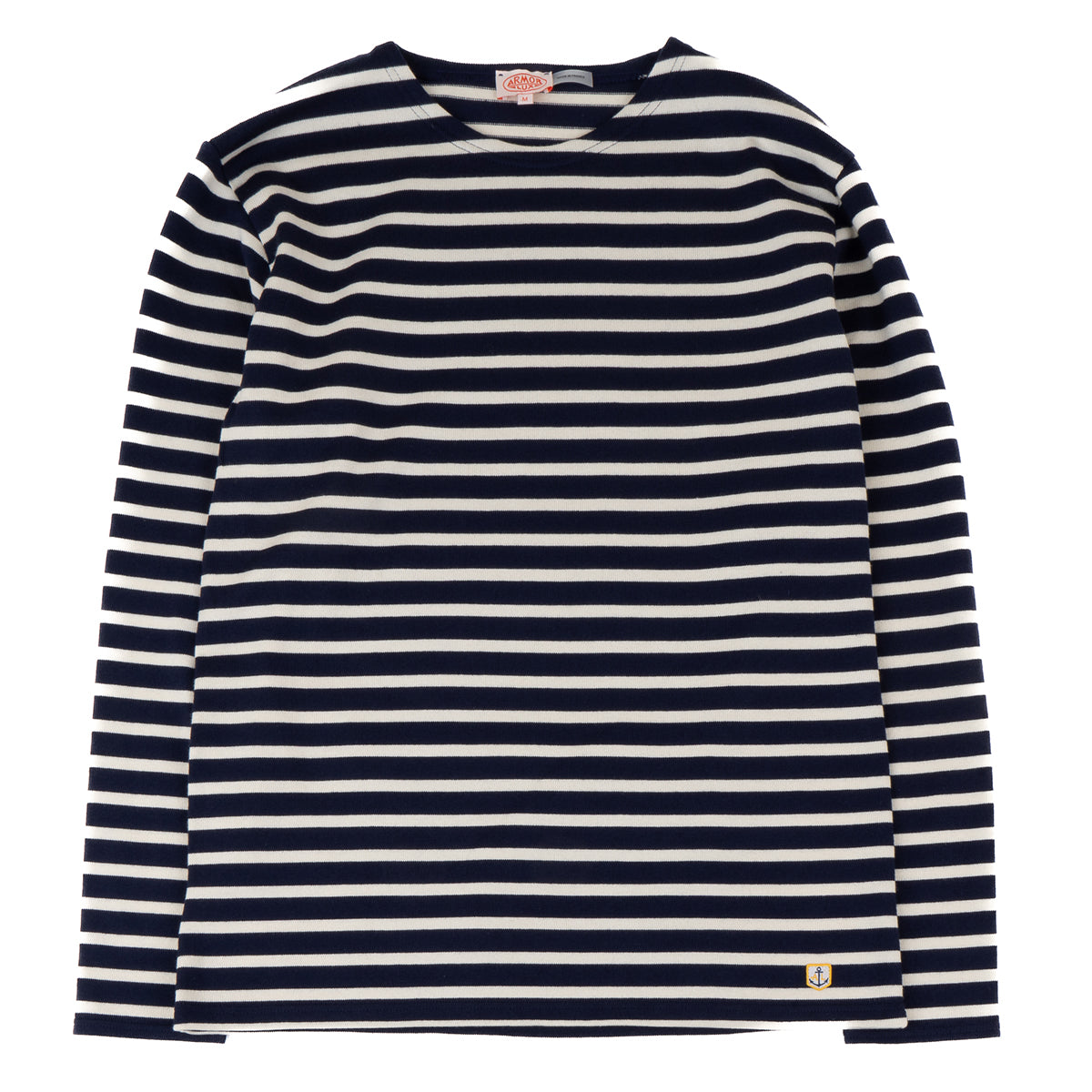 Breton LS Heavyweight T-Shirt - Marine/Nature