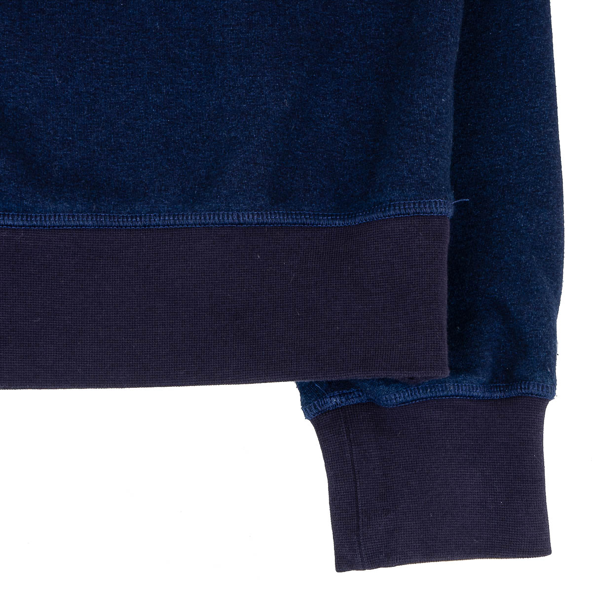 Polo Zipper Sweatshirt - Indigo