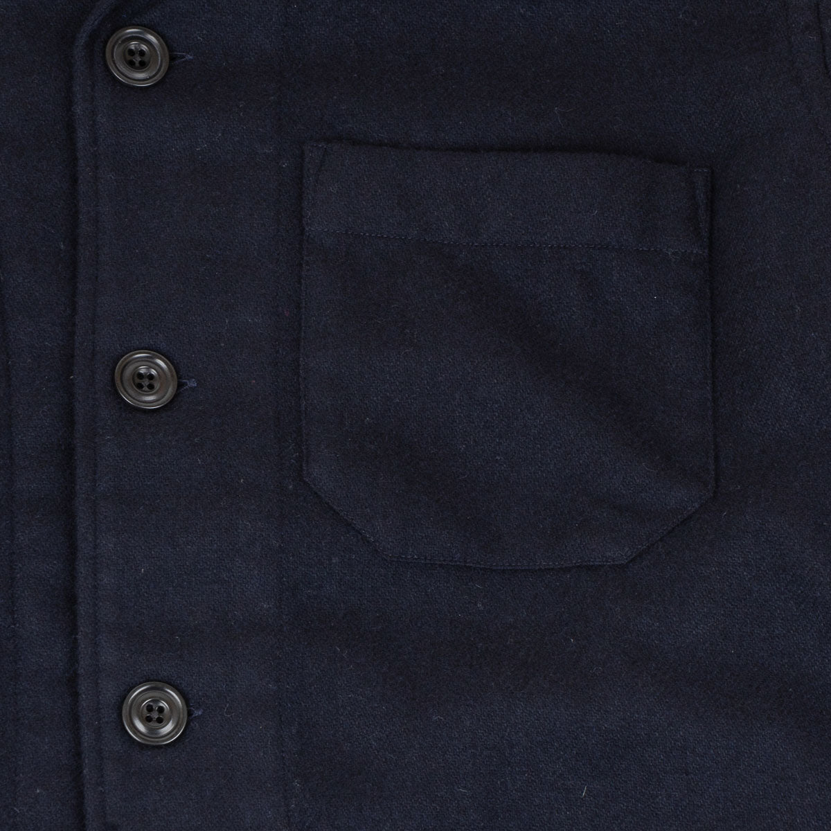 Perry Jacket - Recycled Navy Wool