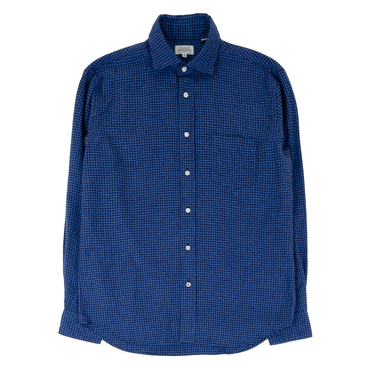 Paul Shirt 11016 - Indigo Check (#01)