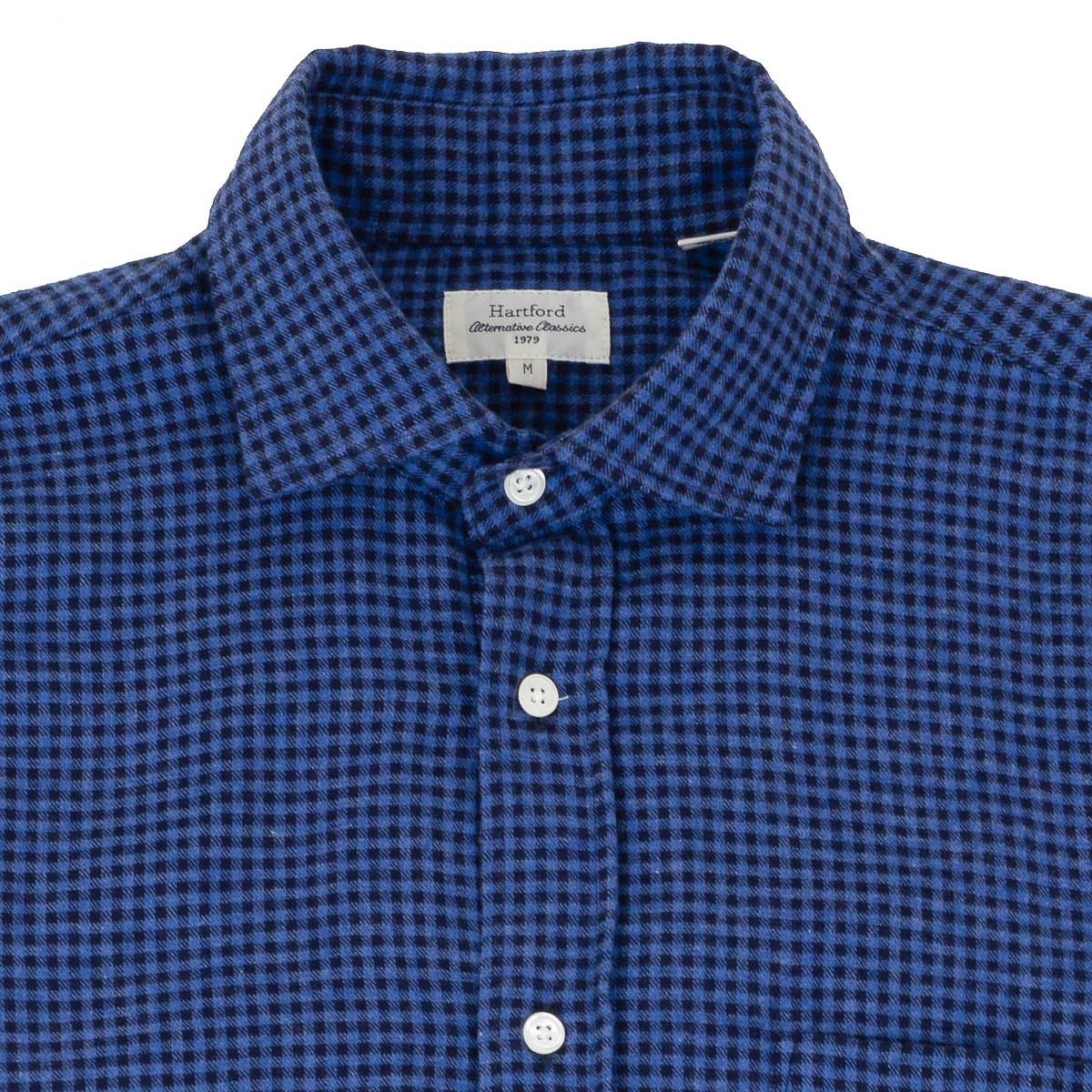 Paul Shirt 11016 - Indigo Check (#01)