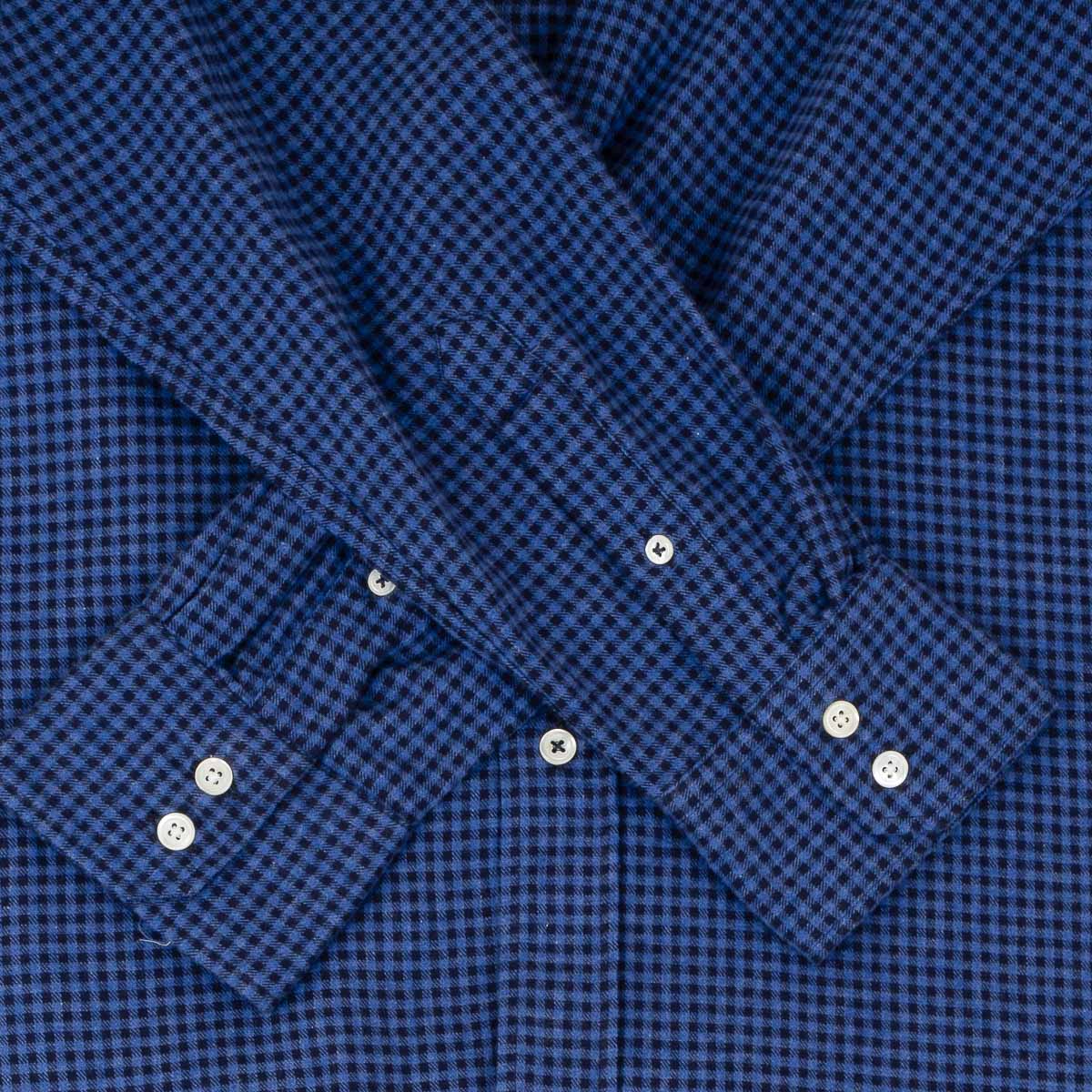 Paul Shirt 11016 - Indigo Check (#01)