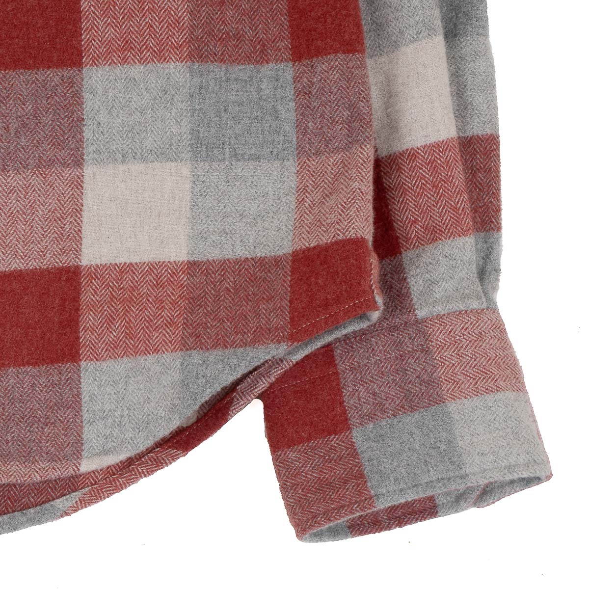 Paul Shirt 11020 - Red/Natural Flannel (#02)