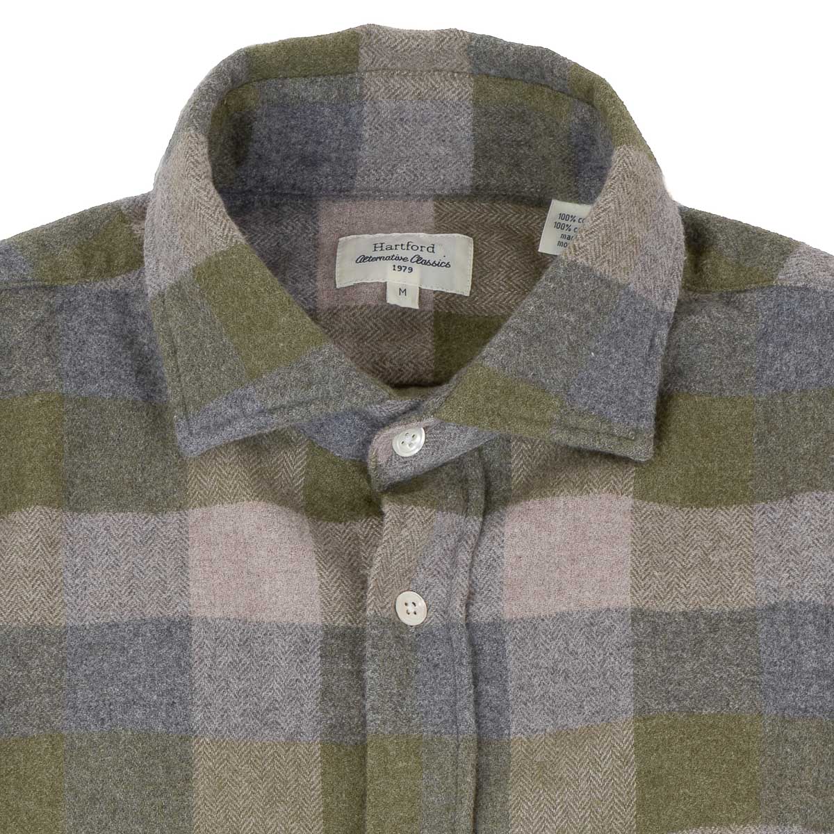 Paul Shirt 11020 - Green/Grey (#03)