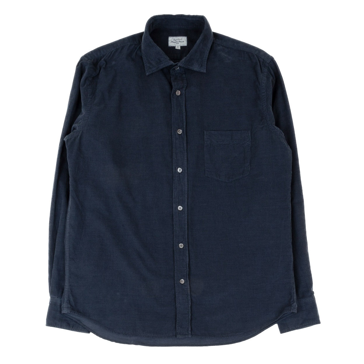 Paul Pat Shirt 01002 - Carbone Babycord (#82)