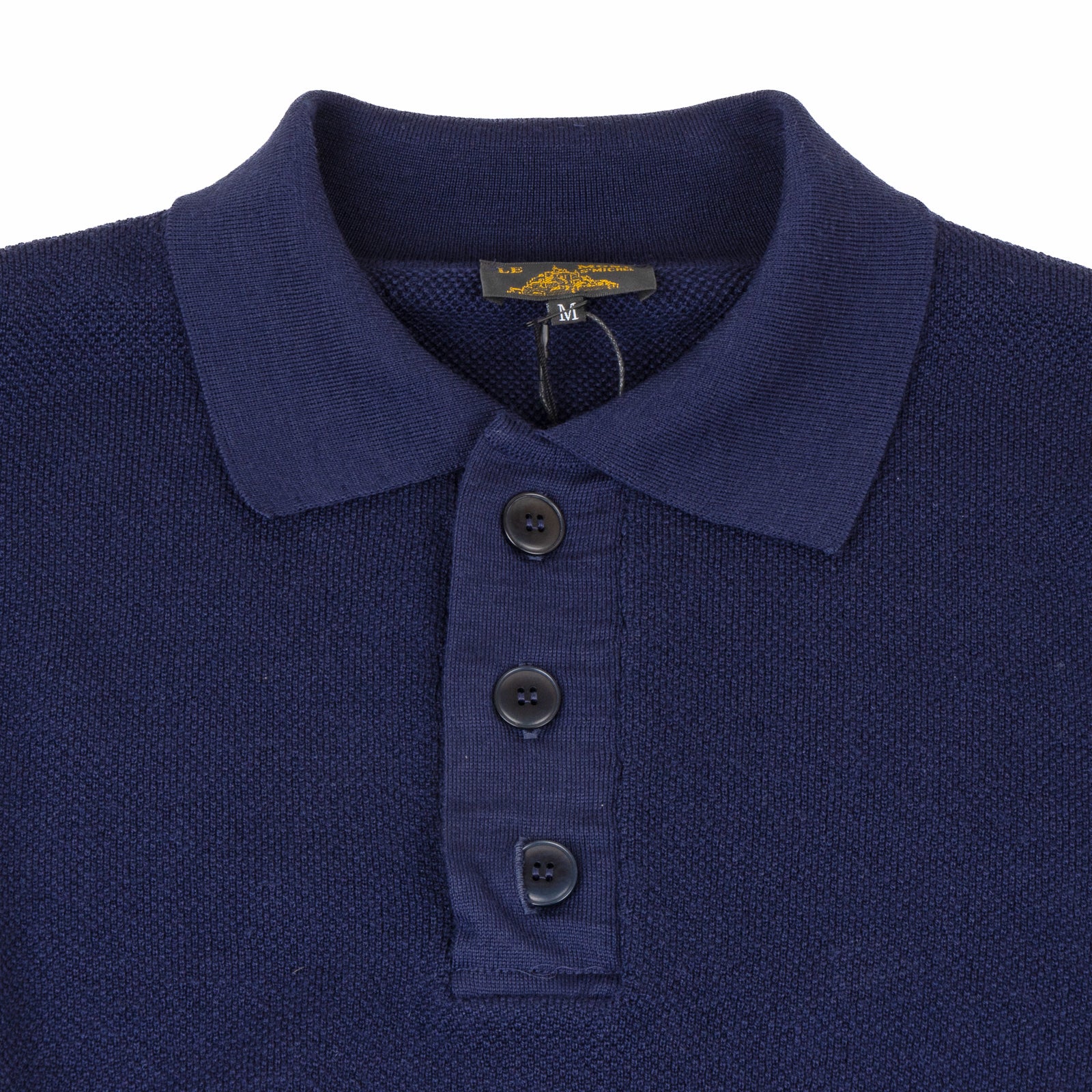 Stanny Polo Collar Knit - Navy