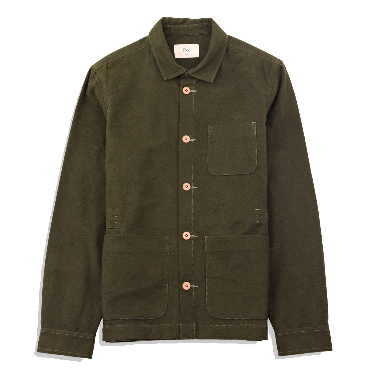 Assembly Jacket - Dark Olive Moleskin