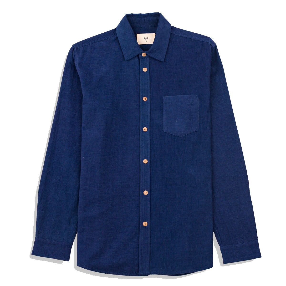 Direction Babycord Shirt - Washed Ink