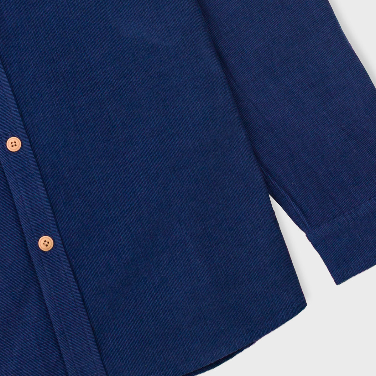 Direction Babycord Shirt - Washed Ink