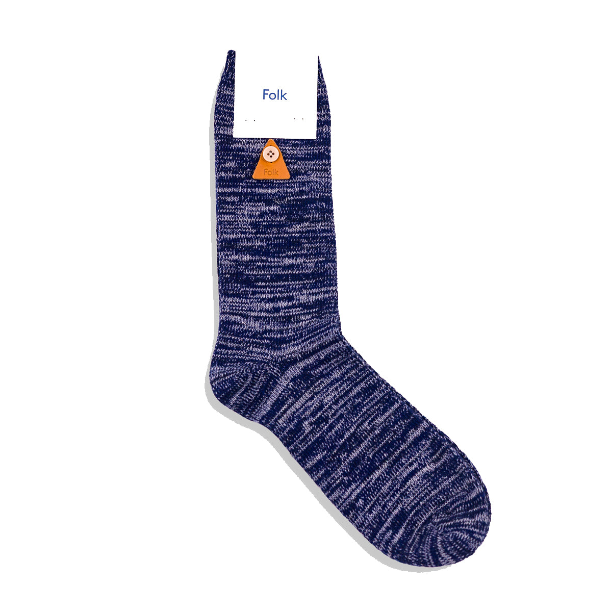Melange Sock - Navy Mix