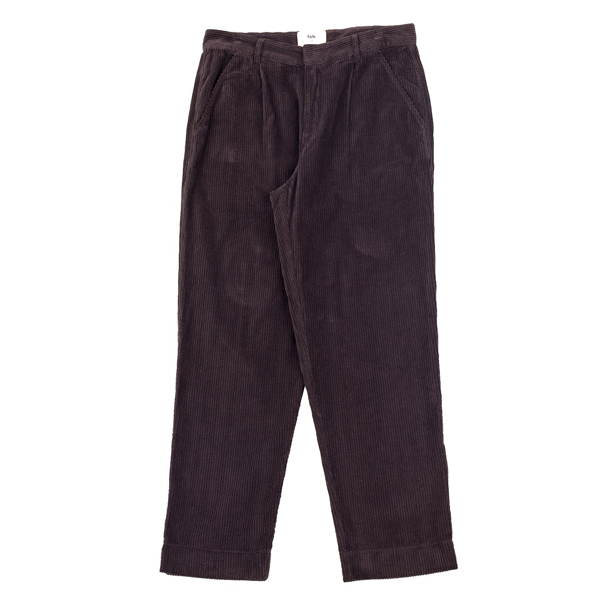 Signal Pant - Black Grape Chunky Cord
