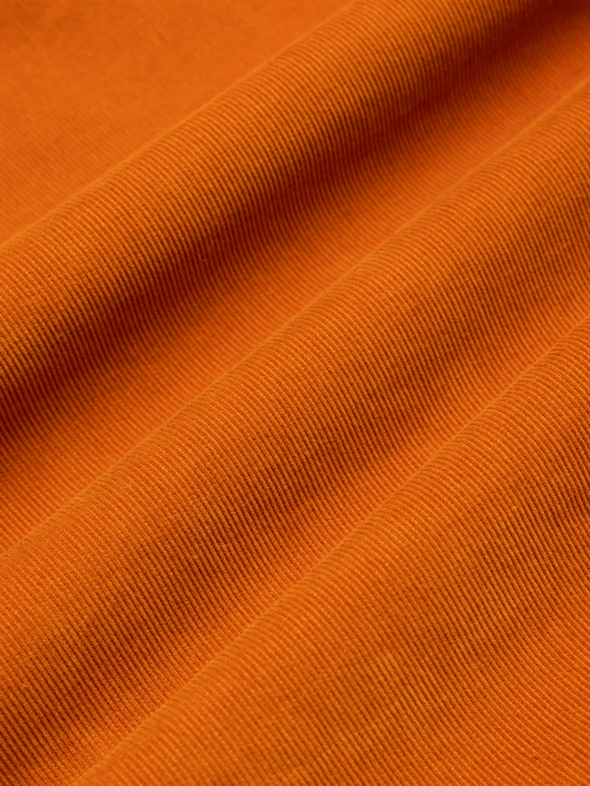 Raeburn Button Down Shirt - Burnt Orange Fine Cord