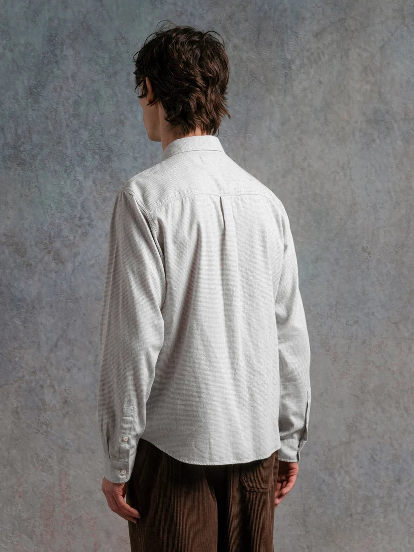 Dirleton Shirt - Grey Houndstooth