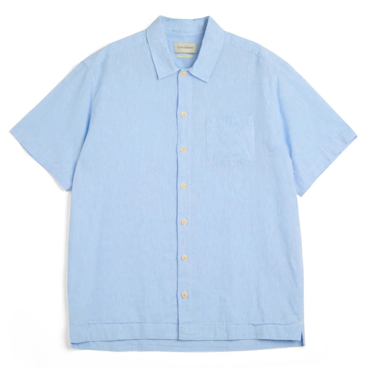 Atlanta Short Sleeve Shirt - Blue Perkins