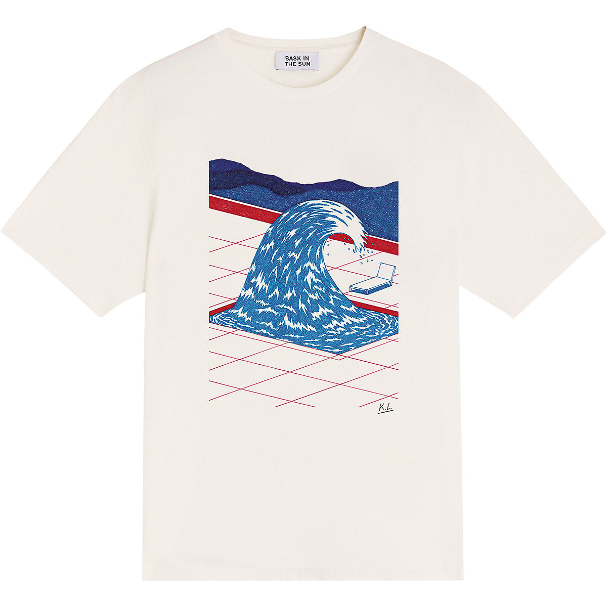 Pool Tee - Natural