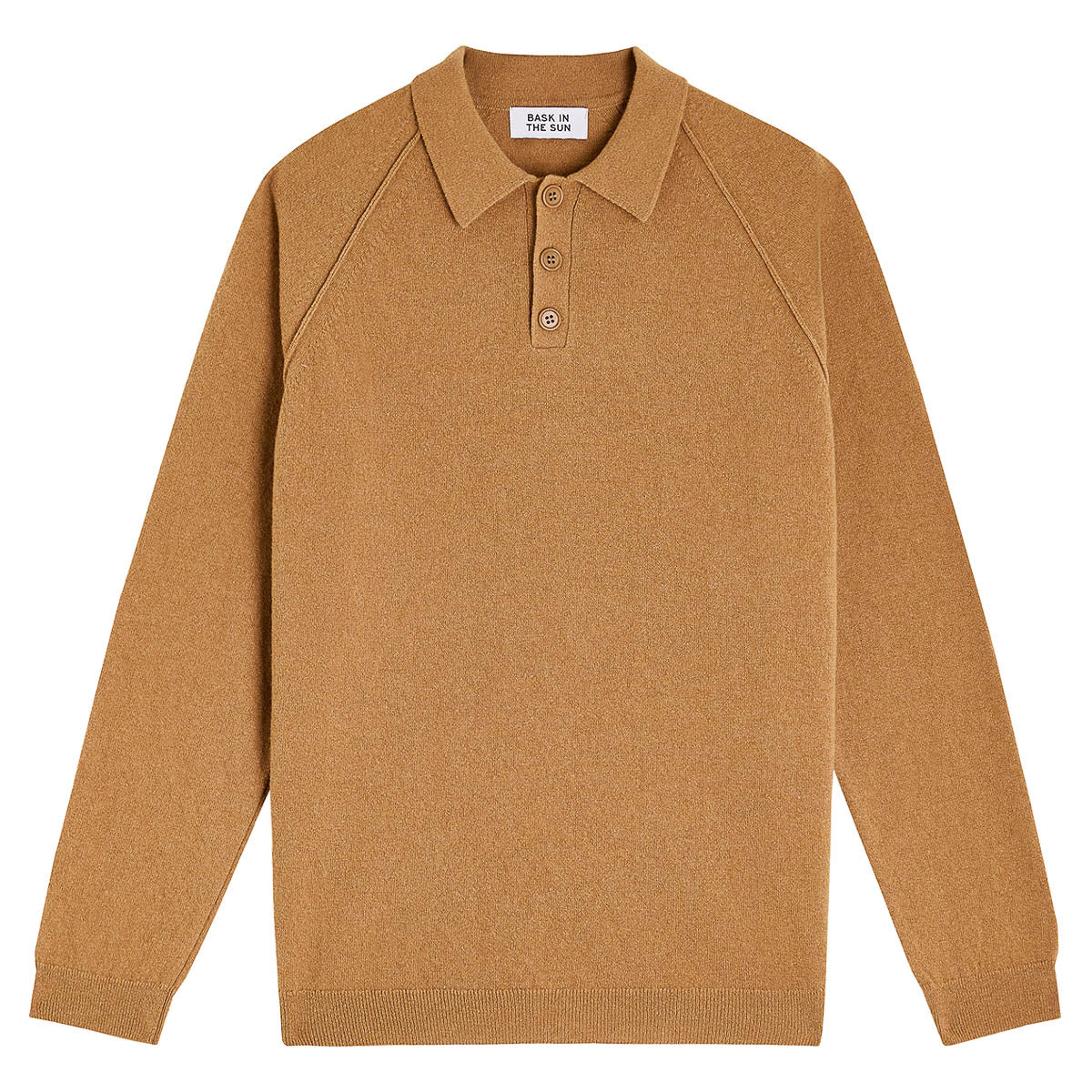 Austin Wool Polo - Coffee
