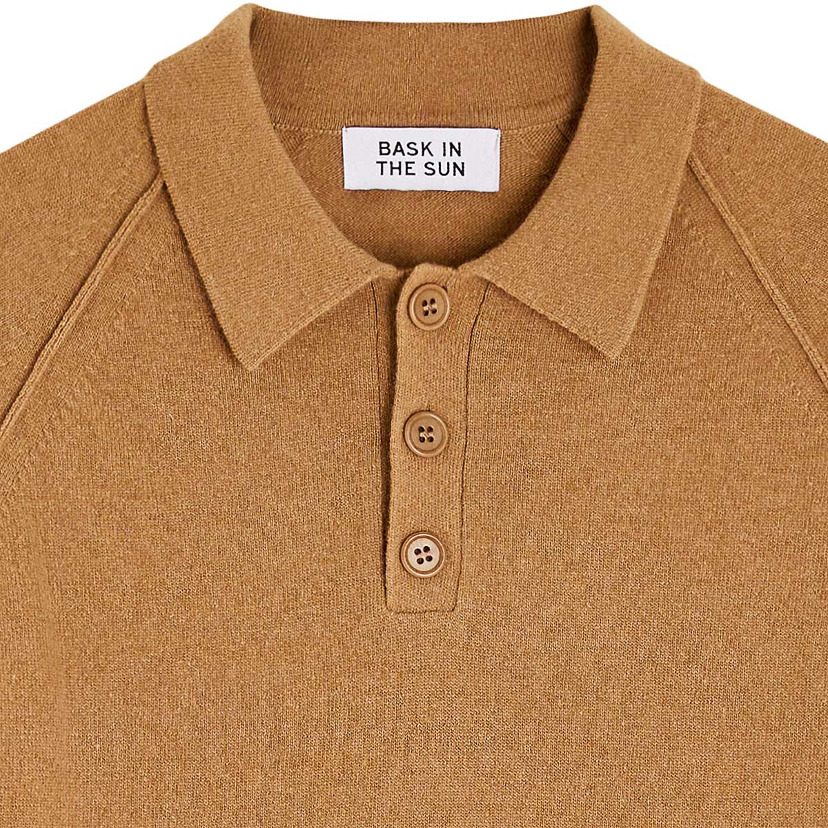 Austin Wool Polo - Coffee