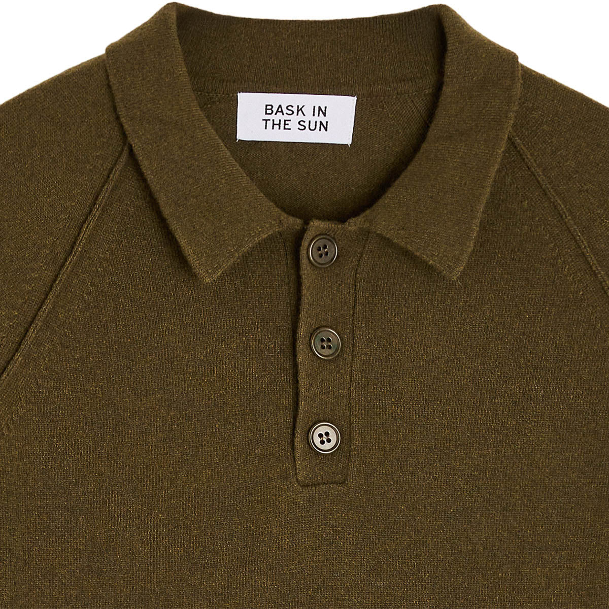 Austin Wool Polo - Olive