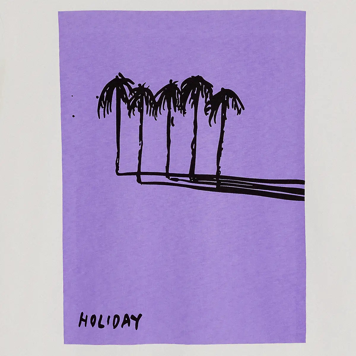 Holiday Relaxed T-Shirt - Purple