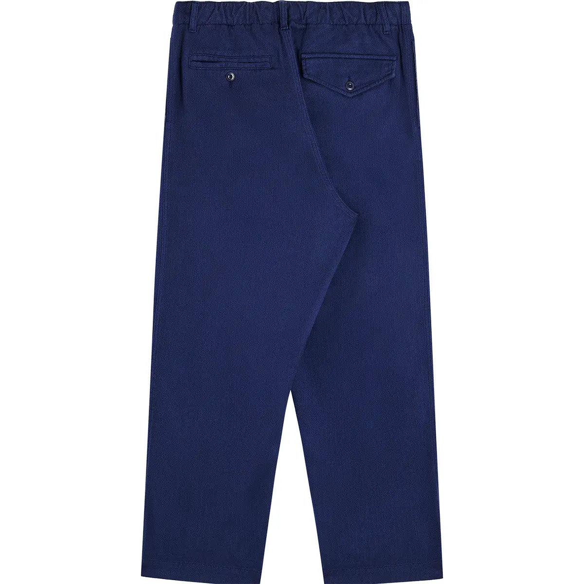 Pablo Pant - Navy Herringbone