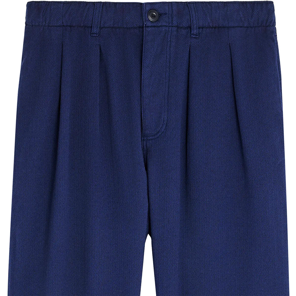 Pablo Pant - Navy Herringbone