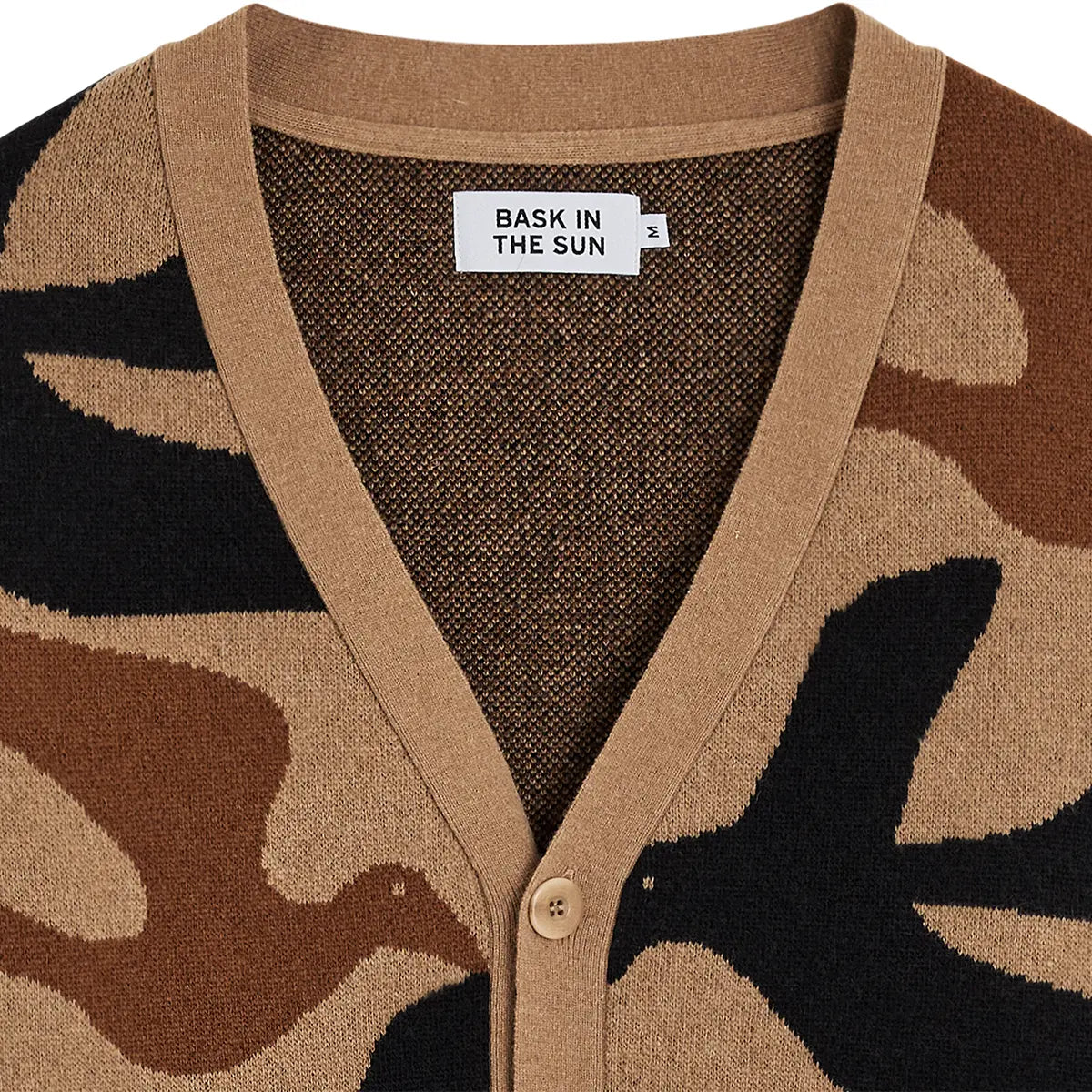 Peace Wool Cardigan - Nuts