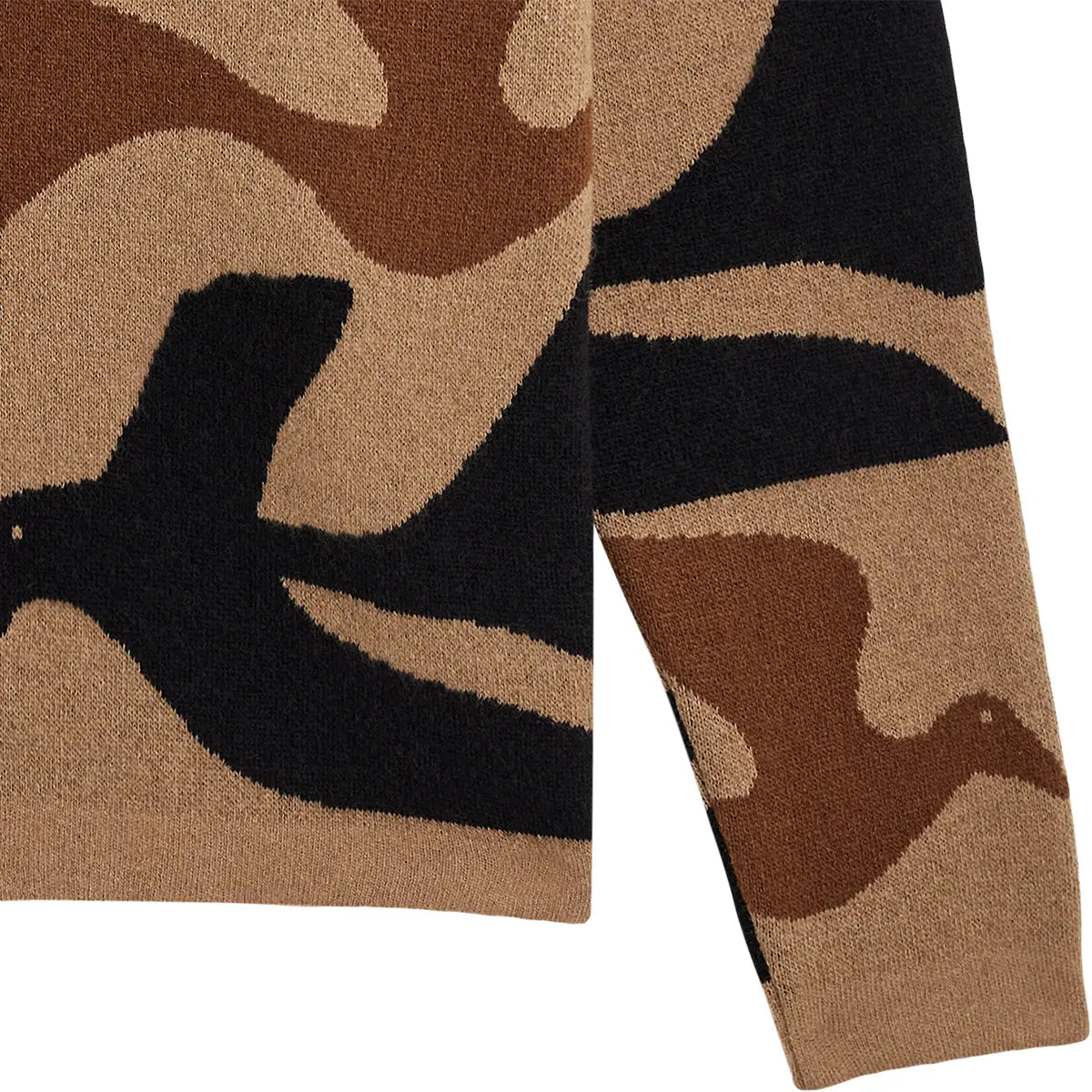 Peace Wool Cardigan - Nuts