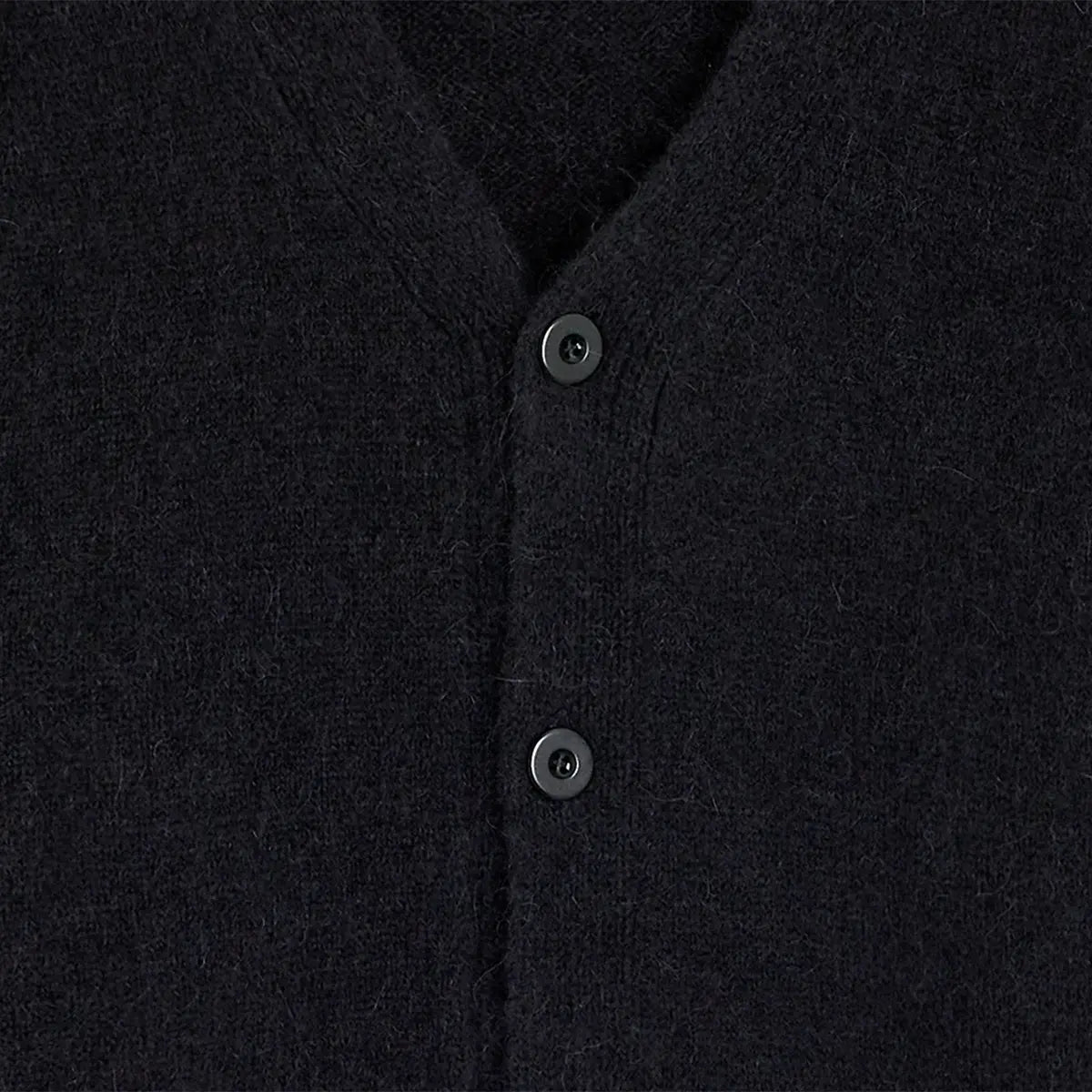 Urki Wool Cardigan - Carbon