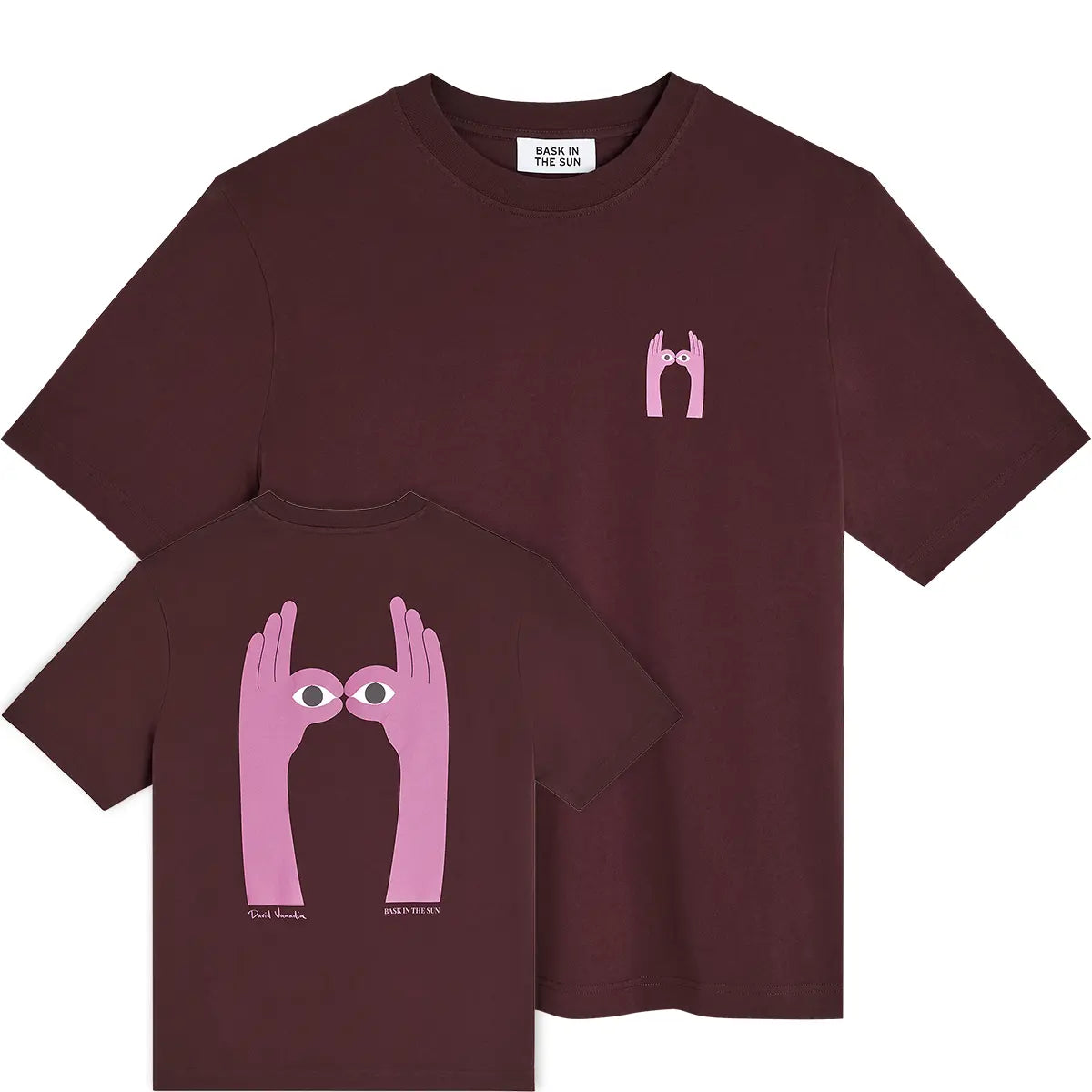 Look Tee - Wine