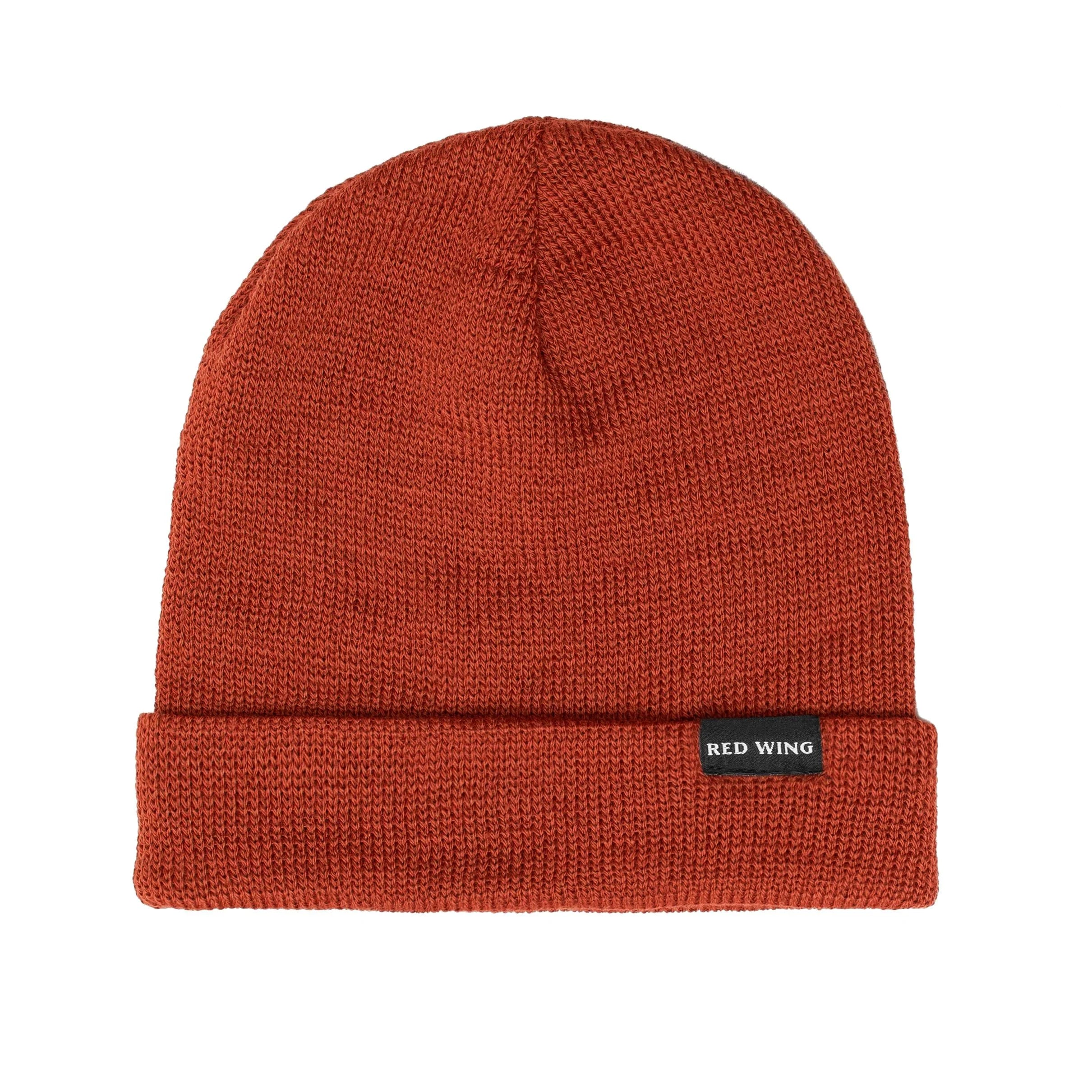 Shaniko Wool Jersey Beanie - Rust