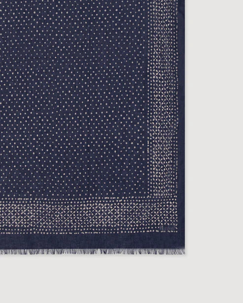 Dots Scarf - Indigo