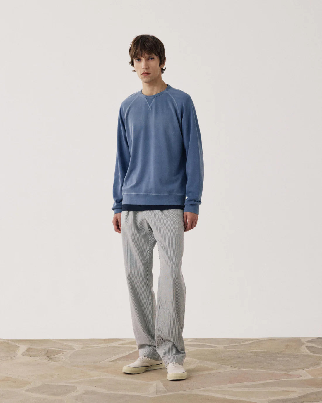 Light Fleece Sweat - Denim