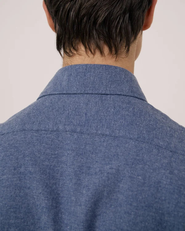 Paul Shirt 1018 - Denim Flannel (#03)