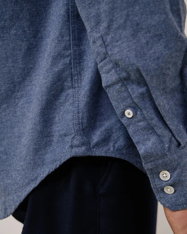 Paul Shirt 1018 - Denim Flannel (#03)