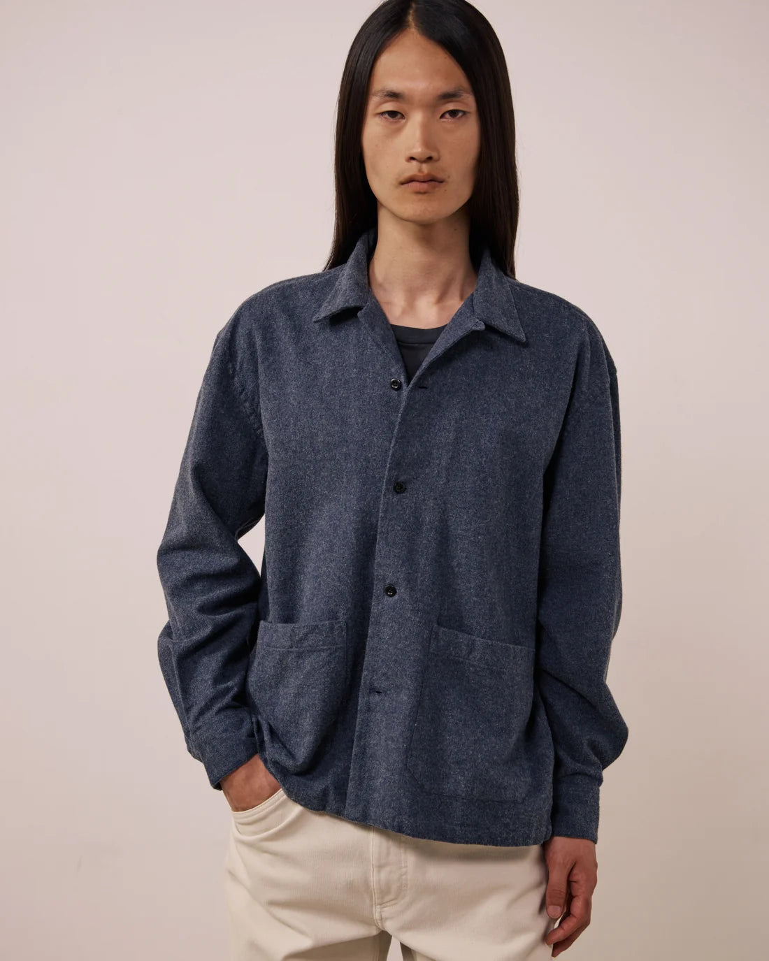 Flint Overshirt 9028 - Navy (#01)