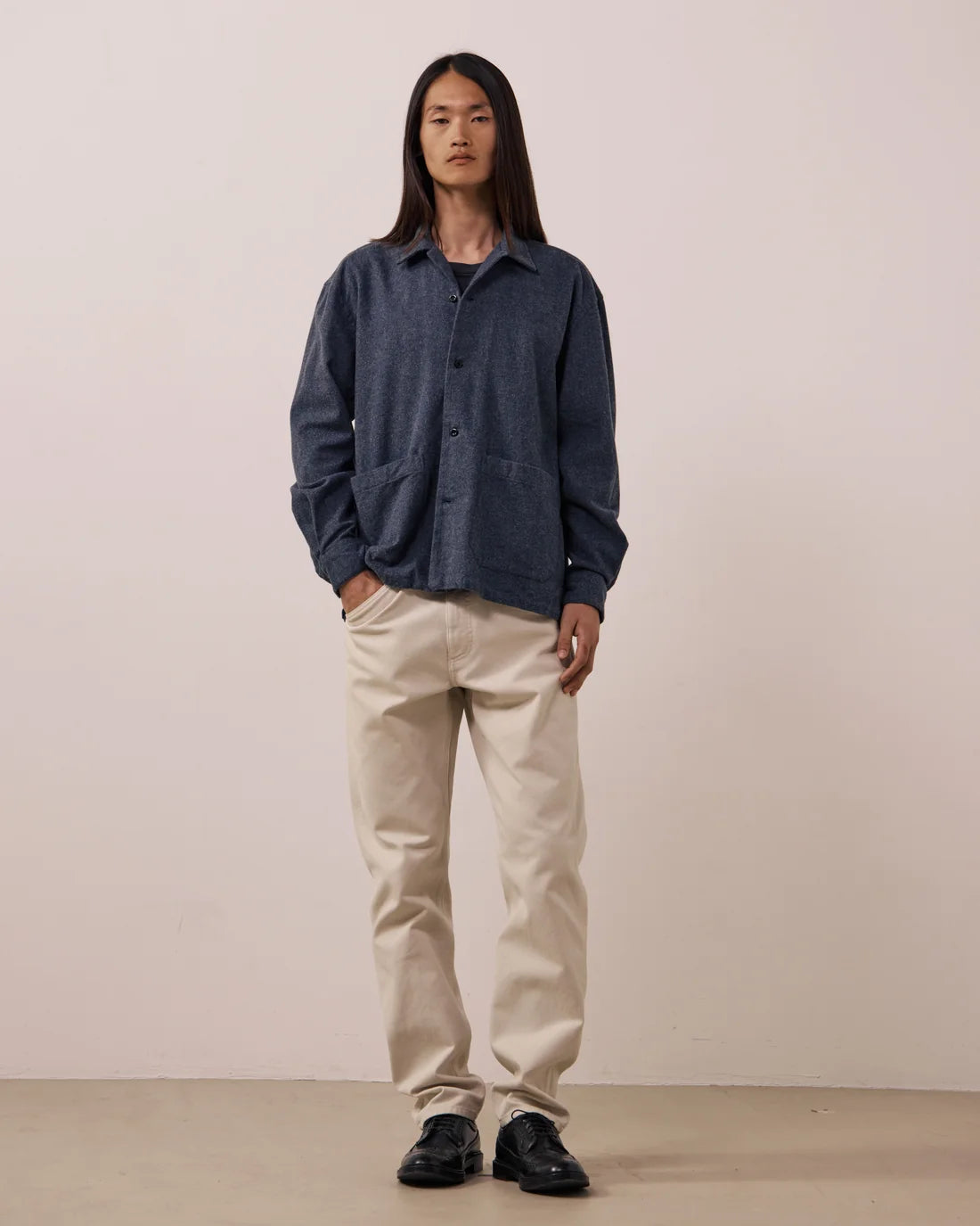 Flint Overshirt 9028 - Navy (#01)